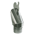 Nasada samonastawna Rotoflex "kogut" Ø 180mm na rurze SPIROFLEX