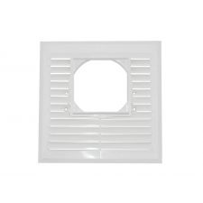 Kratka 215x215 mm PVC do pochłaniaczy z wejściem kwadratowym