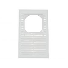 Kratka 175x295 mm PVC do pochłaniaczy z wejściem kwadratowym