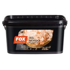 FOX SÓL MORSKA 10kg efekt dekoracyjny do wnętrz