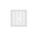 Kratka wentylacyjna uniwersalna 165x165 mm PVC