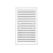 Kratka wentylacyjna uniwersalna 175x295 mm PVC