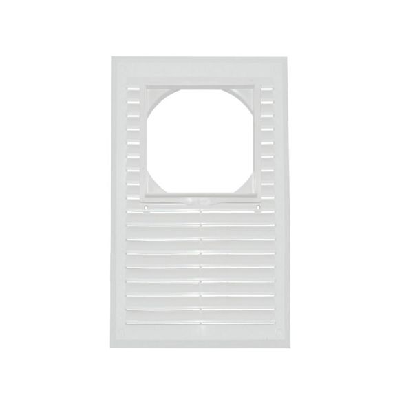 Kratka 175x295 mm PVC do pochłaniaczy z wejściem kwadratowym
