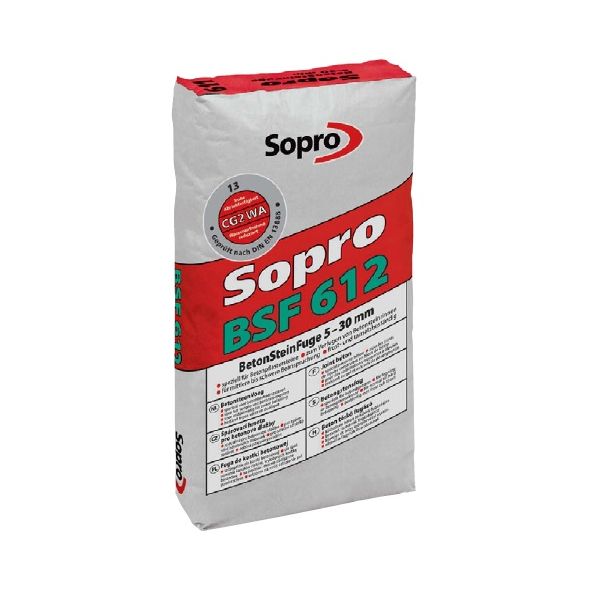 SOPRO fuga do kostki betonowej BSF kolor szary brukowy, 25 kg