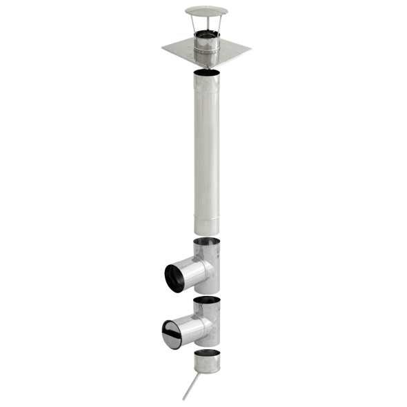 Wkład kominowy nierdzewny SPIROFLEX Ø 100mm