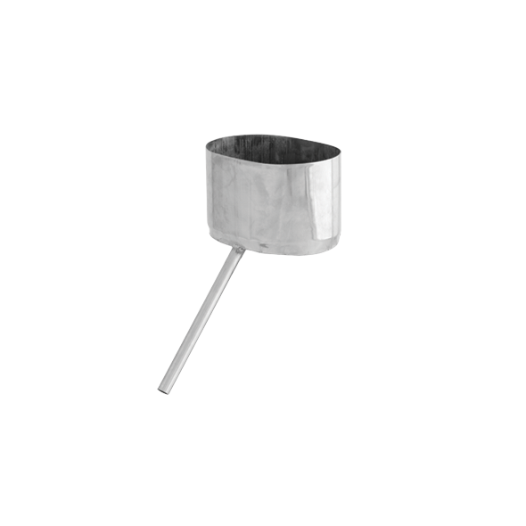 Odskraplacz żaroodporny owalny SPIROFLEX 120x215mm gr.1,0mm